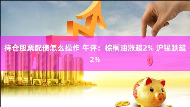 持仓股票配债怎么操作 午评：棕榈油涨超2% 沪锡跌超2%