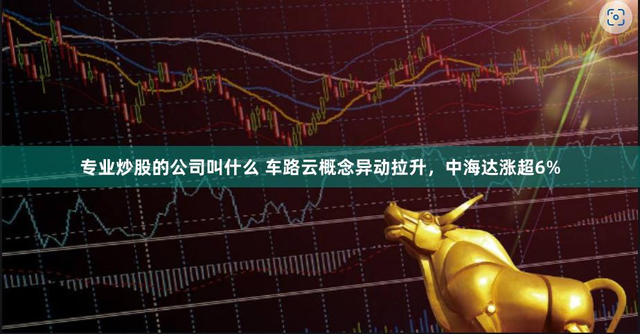 专业炒股的公司叫什么 车路云概念异动拉升，中海达涨超6%